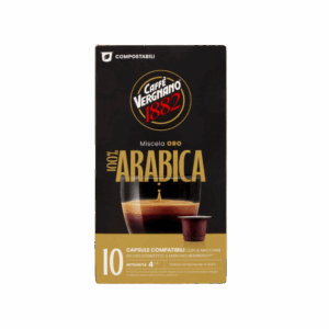 Vergnano Oro Arabica, 10 capsule cafea compatibile Nespresso